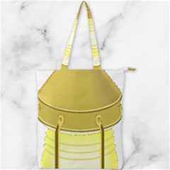 Double Zip Up Tote Bag 