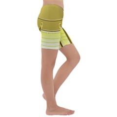 Kids  Lightweight Velour Capri Yoga Leggings 