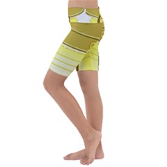 Kids  Lightweight Velour Cropped Yoga Leggings 
