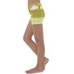 Kids  Lightweight Velour Yoga Shorts 