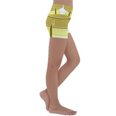 Kids  Lightweight Velour Yoga Shorts 