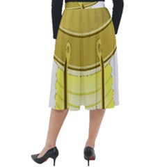 Classic Velour Midi Skirt  