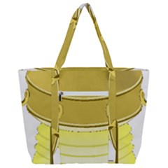 Zip Up Canvas Bag 