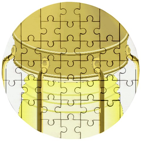 E8kogkcwqam3rmd Wooden Puzzle Round from ArtsNow.com