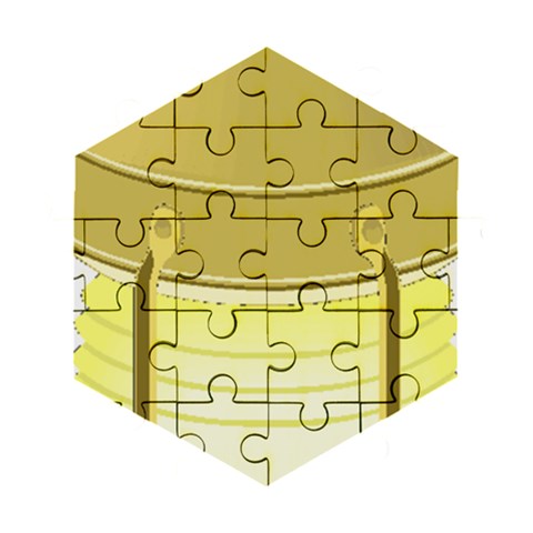 E8kogkcwqam3rmd Wooden Puzzle Hexagon from ArtsNow.com