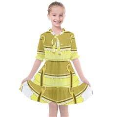 Kids  All Frills Chiffon Dress 