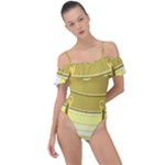 E8kogkcwqam3rmd Frill Detail One Piece Swimsuit