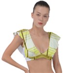 E8kogkcwqam3rmd Plunge Frill Sleeve Bikini Top