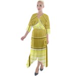 E8kogkcwqam3rmd Quarter Sleeve Wrap Front Maxi Dress