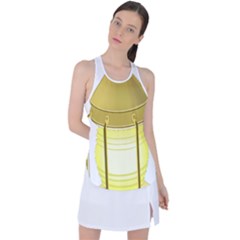 Racer Back Mesh Tank Top 