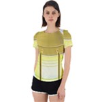 E8kogkcwqam3rmd Back Cut Out Sport Tee