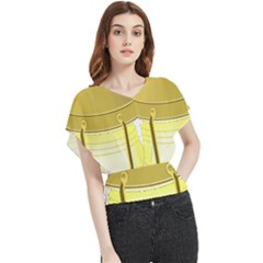 Butterfly Chiffon Blouse 