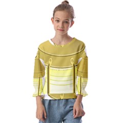 Kids  Cuff Sleeve Top 