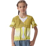 E8kogkcwqam3rmd Kids  Cuff Sleeve Scrunch Bottom Tee