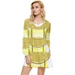 E8kogkcwqam3rmd Tiered Long Sleeve Mini Dress
