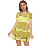 E8kogkcwqam3rmd Tiered Short Sleeve Mini Dress