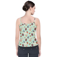 Velvet Spaghetti Strap Top 