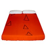 Drawing-1 Sketchpad Fitted Sheet (California King Size)