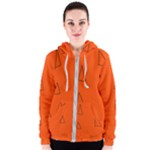 Drawing-1 Sketchpad Women s Zipper Hoodie