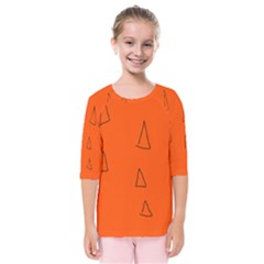Kids  Quarter Sleeve Raglan T-Shirt 