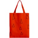 Zipper Classic Tote Bag 