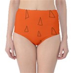 Drawing-1 Sketchpad Classic High-Waist Bikini Bottoms