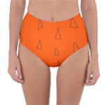 Drawing-1 Sketchpad Reversible High-Waist Bikini Bottoms