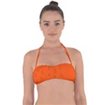 Drawing-1 Sketchpad Halter Bandeau Bikini Top