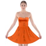 Drawing-1 Sketchpad Strapless Bra Top Dress