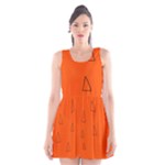 Drawing-1 Sketchpad Scoop Neck Skater Dress