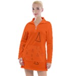 Drawing-1 Sketchpad Women s Long Sleeve Casual Dress