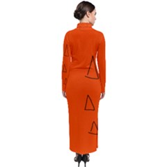 Turtleneck Maxi Dress 