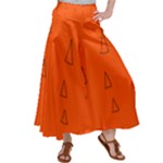 Drawing-1 Sketchpad Satin Palazzo Pants