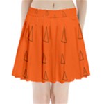 Drawing-1 Sketchpad Pleated Mini Skirt