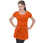 Drawing-1 Sketchpad Puff Sleeve Tunic Top