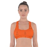 Drawing-1 Sketchpad Cross Back Sports Bra