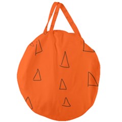 Giant Round Zipper Tote 