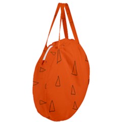 Giant Round Zipper Tote 
