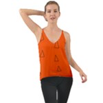 Drawing-1 Sketchpad Chiffon Cami