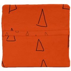 Velour Seat Cushion Back