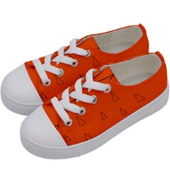Kids  Low Top Canvas Sneakers 