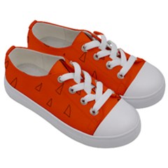 Kids  Low Top Canvas Sneakers 