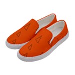 Drawing-1 Sketchpad Women s Canvas Slip Ons