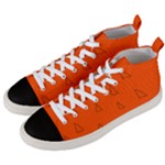 Drawing-1 Sketchpad Men s Mid-Top Canvas Sneakers