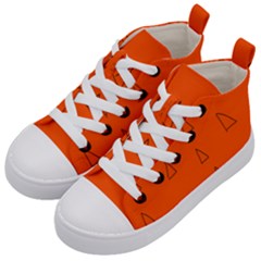 Kids  Mid-Top Canvas Sneakers 