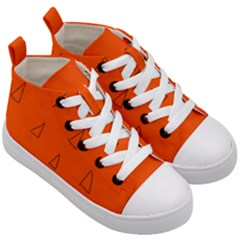 Kids  Mid-Top Canvas Sneakers 