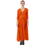 Drawing-1 Sketchpad Button Up Boho Maxi Dress