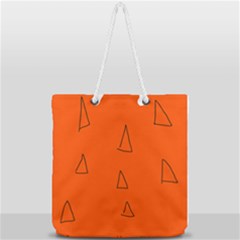Full Print Rope Handle Tote (Large) 