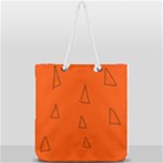 Drawing-1 Sketchpad Full Print Rope Handle Tote (Large)