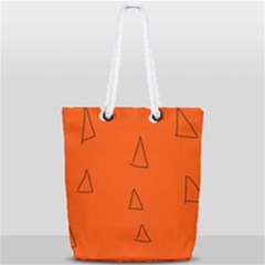 Full Print Rope Handle Tote (Small) 